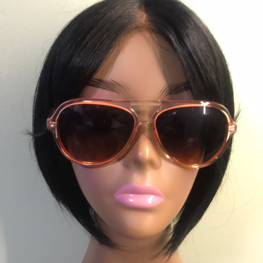 Orange Micheal Kors shades.